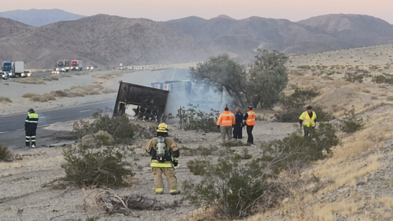 Interstate reopens 2 days after hazmat situation stranded drivers between L.A., Las Vegas – MASHAHER