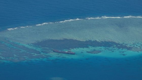 China says Philippine warships ‘damaged’ reef at atoll in South China Sea – MASHAHER