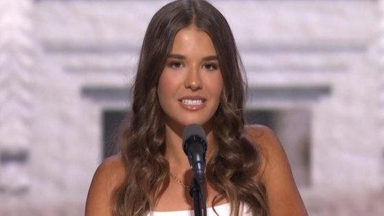 Trump’s granddaughter addresses Republican National Convention – MASHAHER