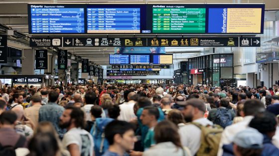 Arson attack on French rail network brings travel chaos ahead of Olympic opening ceremony – MASHAHER