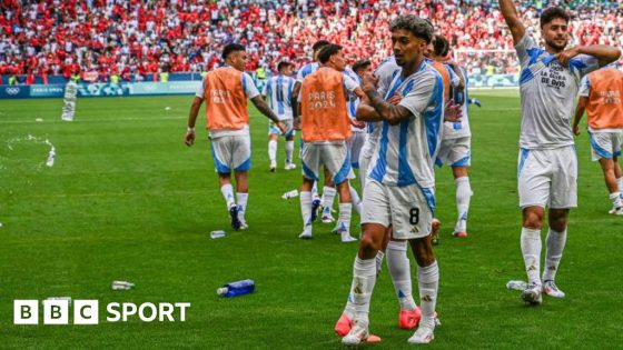 Olympics football: Crowd trouble forces Argentina v Morocco match to be delayed – MASHAHER