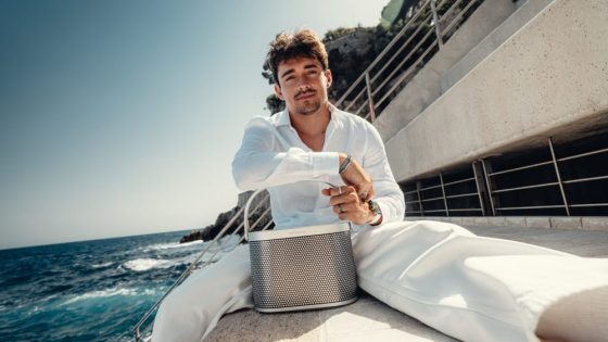 See Charles Leclerc Bang & Olufsen Campaign Photos, Shop Products – MASHAHER