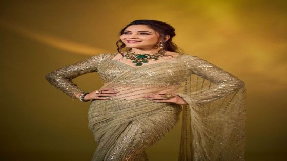 Madhuri Dixit loves the bling – MASHAHER