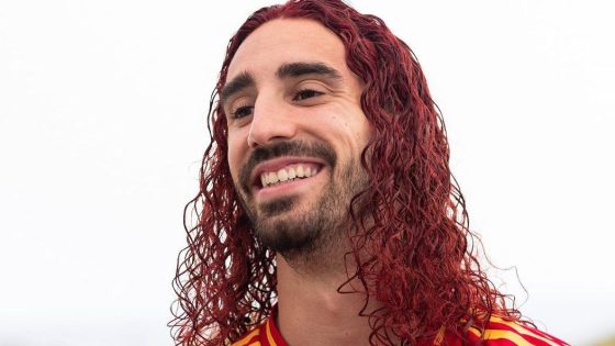 Cucurella keeps 'red hair' promise after Euro 2024 win – MASHAHER