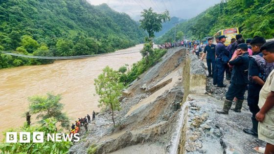 More than 60 missing as Nepal landslide sweeps buses into river – MASHAHER