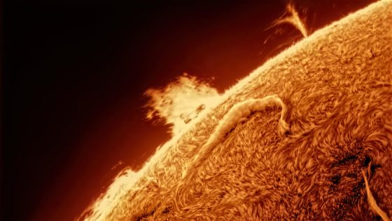 Astrophotographer takes stunning photographs of the sun in incredible detail from his backyard in Arizona – MASHAHER