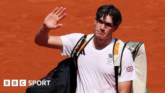 Olympics tennis: Team GB’s Jack Draper loses to Taylor Fritz at Paris 2024 – MASHAHER