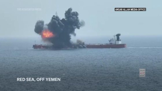 Houthi rebels release video said to show latest attack on commercial vessel in Red Sea – MASHAHER