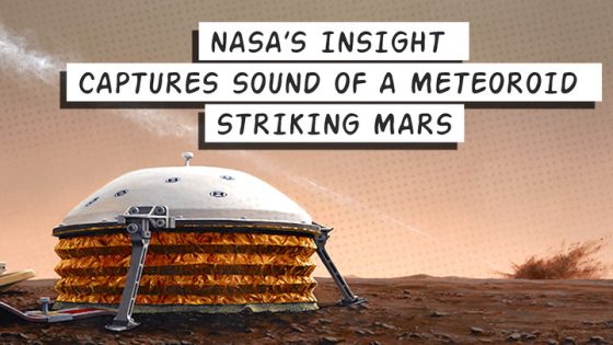 Listen To A Meteor Slam Into Mars and Watch The Aftermath – MASHAHER