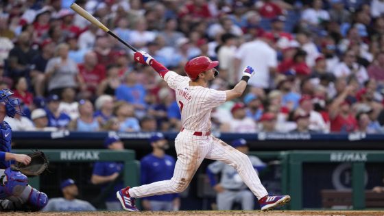 Phillies wallop Dodgers in battle atop NL as Bryce Harper, Kyle Schwarber return to lineup – MASHAHER