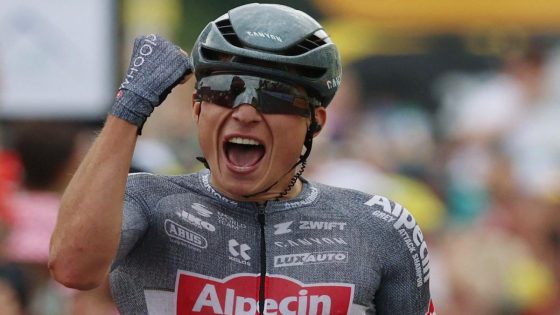 Philipsen ends Tour de France drought with stage victory – MASHAHER