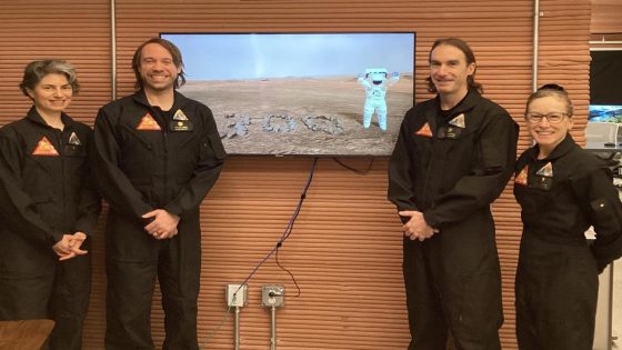 Volunteers who lived in NASA’s Mars simulation for over a year will finally emerge today – MASHAHER