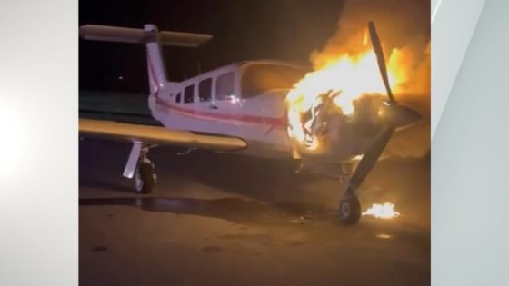 Fire crews spring into action after plane catches fire at Lebanon County airport – MASHAHER