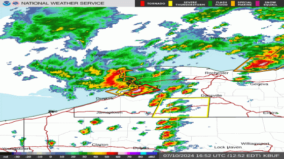 Tornado watch issued for Monroe, Ontario and surrounding counties – MASHAHER