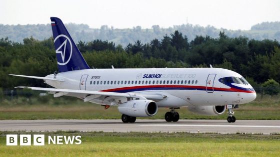 Russia passenger jet crashes near Moscow during test flight – MASHAHER