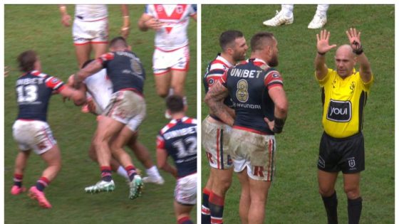 Jared Waerea-Hargreaves sin bin, what happened, milestone, high tackle, Roosters v Dragons, rugby league news – MASHAHER