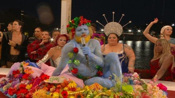 ‘Papa Smurf’ and flaming pianos – strangest moments of Paris Olympics opening ceremony – MASHAHER