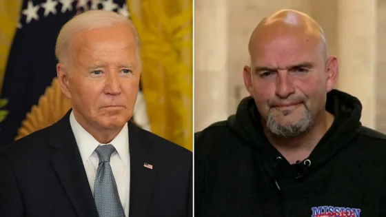 Fetterman doubles down on support for Biden amid calls for him to withdraw – MASHAHER