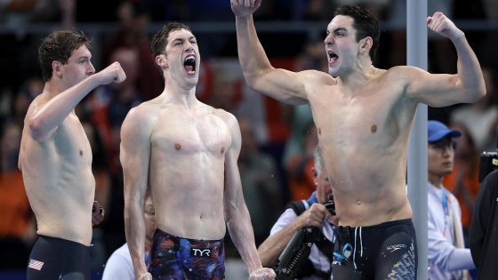 U.S. wins first gold medal of Paris Olympics at men’s 4×100 meter freestyle relay – MASHAHER