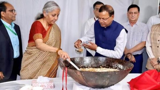 Budget 2024: Nirmala Sitharaman marks final preparations with ‘Halwa’ ceremony – MASHAHER