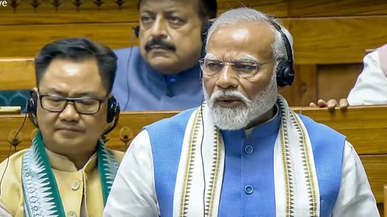 In Middle Of Lok Sabha Speech PM Mourns Hathras Dead, Shouting MPs Silenced – MASHAHER