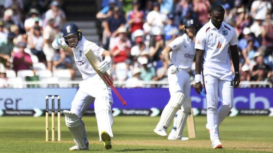 Ton-up Pope leads England to 416 all out against West Indies in second Test – MASHAHER