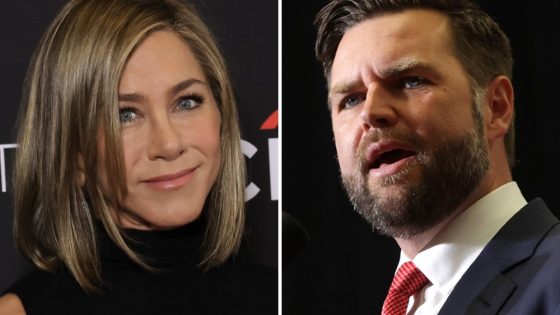 Jennifer Aniston Slams JD Vance Comments About Women Without Children – MASHAHER