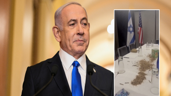 Netanyahu targeted by Palestine protesters as maggots dumped in his US hotel – MASHAHER