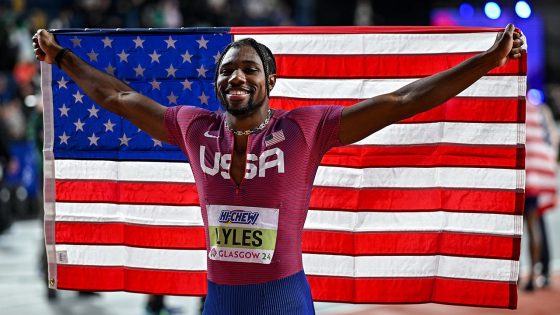 USA track star Noah Lyles paints ‘ICON’ on fingernails for opening ceremony – MASHAHER