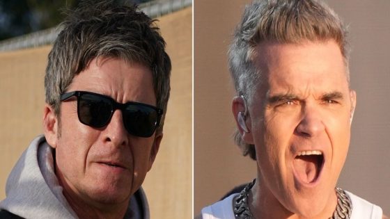 Robbie Williams reignites 30-year ‘feud’ with Noel Gallagher during Hyde Part concert as he mocks Oasis star – MASHAHER