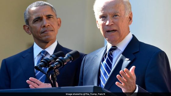 Joe Biden “Irritated” With Barack Obama As Pressure Grows Amid White House Race: Report – MASHAHER