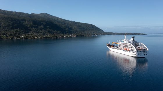 Surfers enjoy 1st-ever floating Olympic village, staying in suites at sea in French Polynesia – MASHAHER