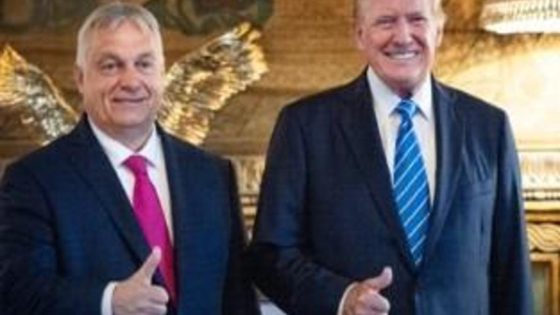 Hungary’s far right Prime Minister Viktor Orbán visits Trump in Mar-a-Lago after NATO summit – MASHAHER