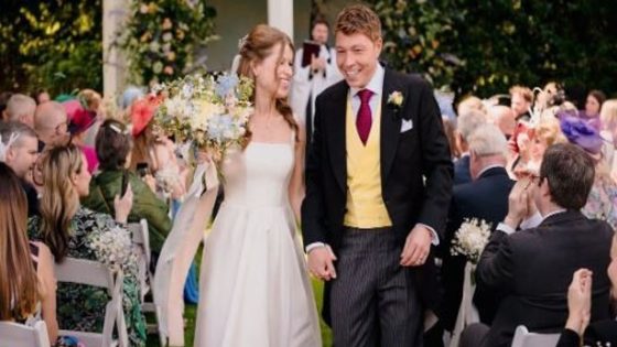 Patrick Christys gives us a sneak peak of his beautiful wedding to Emily Carver – MASHAHER