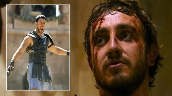 Gladiator 2 trailer blasted as fans slam ‘weak’ feature compared to Russell Crowe original: ‘Going to fail’ – MASHAHER