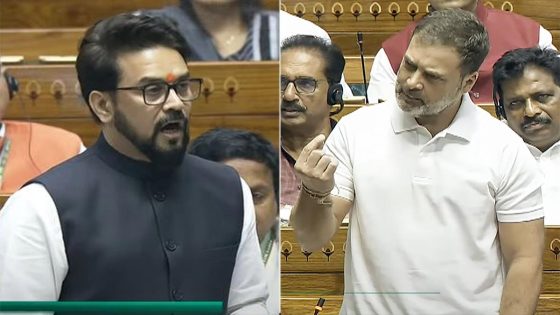 Rahul Gandhi vs Anurag Thakur Over Caste Remark – MASHAHER