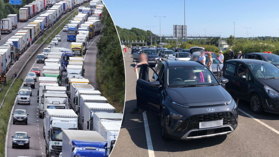 ‘Hottest day’ hell at UK border as ‘hundreds’ of holidaymakers stranded on sweltering tarmac – MASHAHER