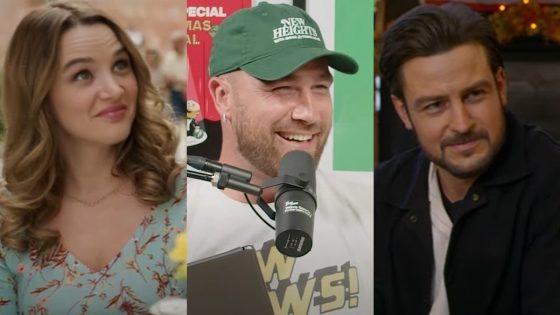 Travis Kelce’s Mom Urged Hallmark’s Tyler Hynes And Hunter King To Leave Notes For The Football Player, And They Were Very Cute – MASHAHER