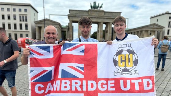 The road to Berlin: England fans take planes, boats, camper vans, and bikes to Germany ahead of Euro 2024 final | UK News – MASHAHER