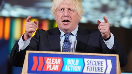 Boris Johnson revs up the faithful with vintage performance – but the cameo’s too late to save the Tories | Politics News – MASHAHER