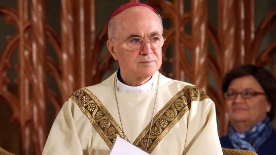 Vatican banishes archbishop who branded Pope Francis ‘servant of Satan’ | World News – MASHAHER