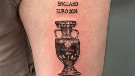 England fan with ‘Euro 2024 Winners’ tattoo speaks after loss | UK News – MASHAHER