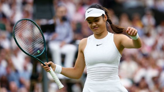 Emma Raducanu knocked out of Wimbledon after defeat in fourth-round match | UK News – MASHAHER