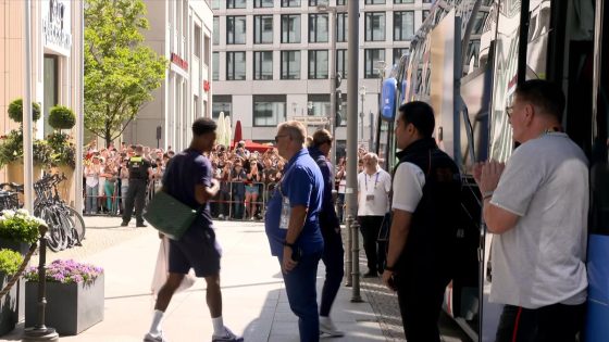 England players begin journey home after heart-breaking defeat to Spain in Euro 2024 final | UK News – MASHAHER