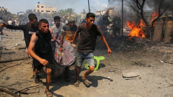 Israel targets 7 October mastermind in airstrike Gaza officials say killed at least 90 | World News – MASHAHER