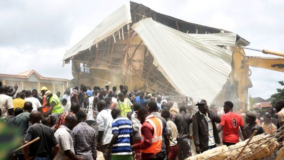 Twenty-two pupils killed as Nigeria school building collapses | World News – MASHAHER