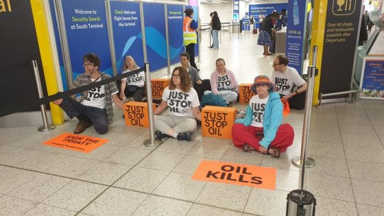 Just Stop Oil activists arrested at Gatwick airport after seven blocked departure gates | UK News – MASHAHER