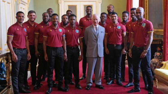 West Indies cricket captain reveals details of chat with King Charles after palace meeting | UK News – MASHAHER