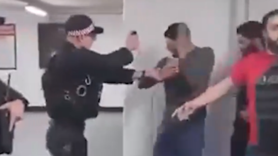 Police officer who kicked and stamped on man at Manchester Airport also filmed pepper spraying different person | UK News – MASHAHER