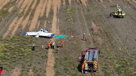 Two killed after light aircraft crashes into field in North Yorkshire | UK News – MASHAHER